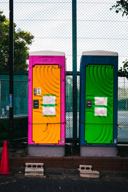 Porta potty delivery and setup in Womelsdorf, PA